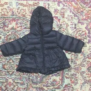 Baby Girl’s Navy Blue Moncler